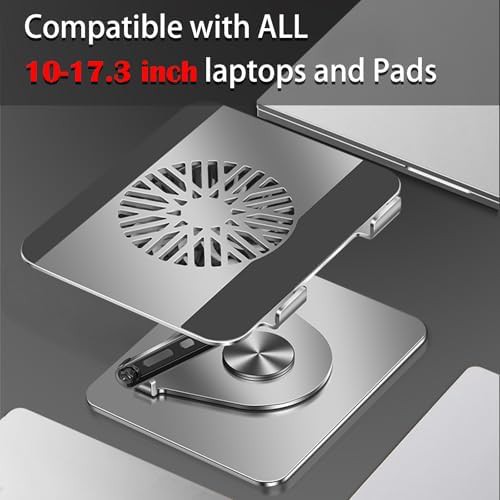 Rotating Dual Bar Stand with Cooling Fan — photo 4