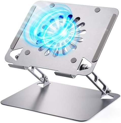 Silver cooling pad with USB hubs 16
