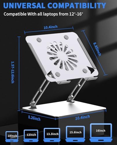 Silver cooling pad with USB hubs 16 — photo 4