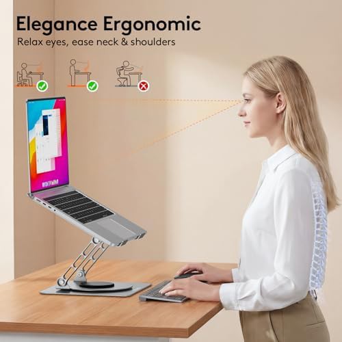 Rotating 360 Degree Desk Laptop Stand — photo 4