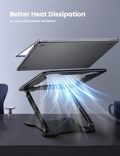Portable airflow laptop riser holder — photo 4