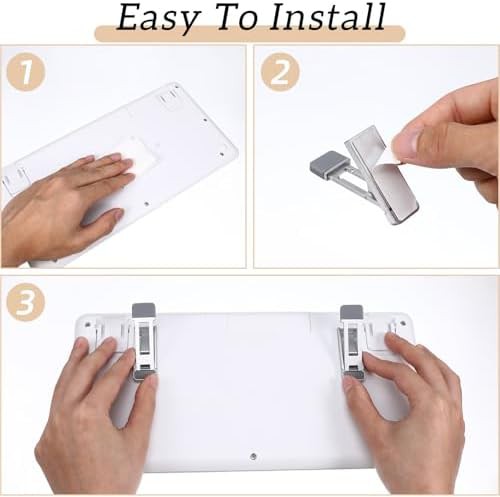 Invisible Foldable Keyboard Riser Feet Four Pack — photo 4