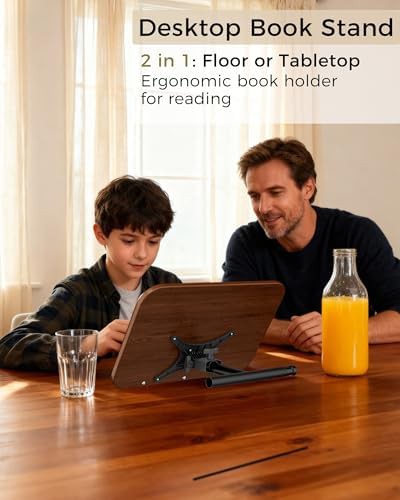 Brown wooden floor laptop stand — photo 5
