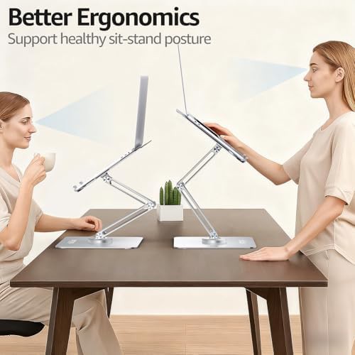 Rotating desk laptop stand for 17 inch — photo 3