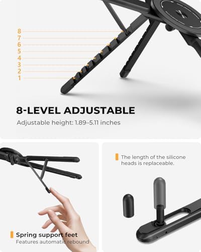 Magnetic Three in One Adjustable Laptop Stand — photo 5