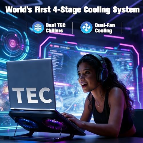 Dual Core TEC Cooling Stand Black — photo 3