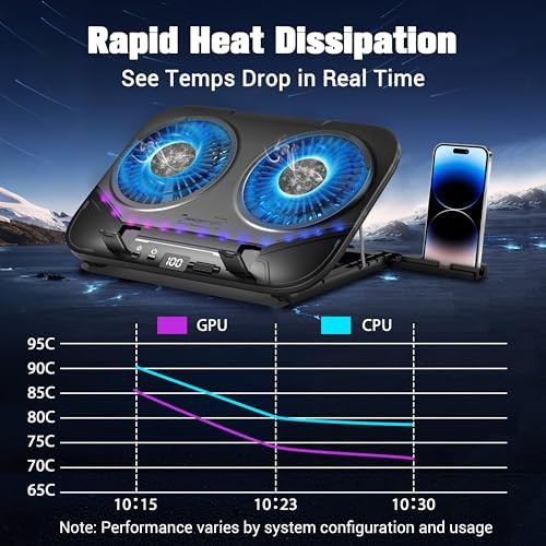 Dual Core TEC Cooling Stand Black — photo 4