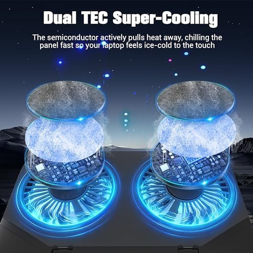 Dual Core TEC Cooling Stand Black — photo 5