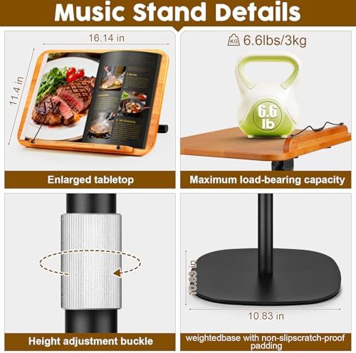 Brown solid wood floor stand holder — photo 4