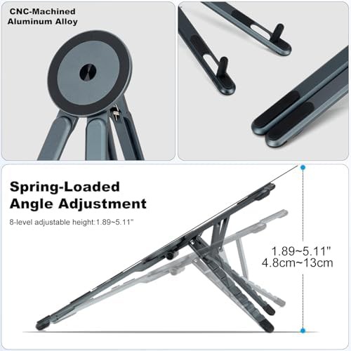 Aluminum Foldable Travel Riser 15.6 in — photo 3