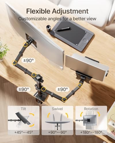 Monitor and Laptop Riser Dual Setup — photo 4