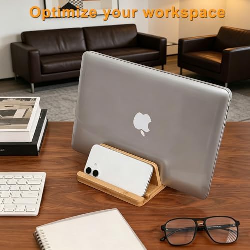 Adjustable width vertical laptop dock — photo 4