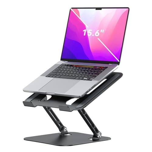 Adjustable Laptop Stand Riser Foldable Aluminum Laptop Stand for