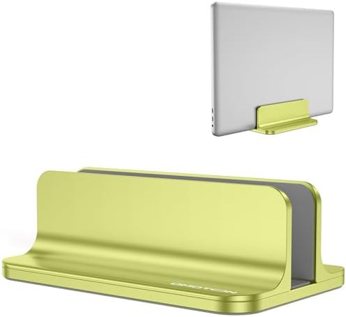 Citron Aluminum Vertical Laptop Stand Holder