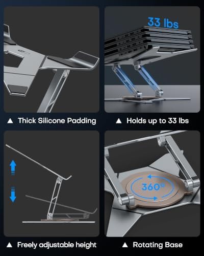 Heavy Duty 17 in Gaming Laptop Riser — photo 3