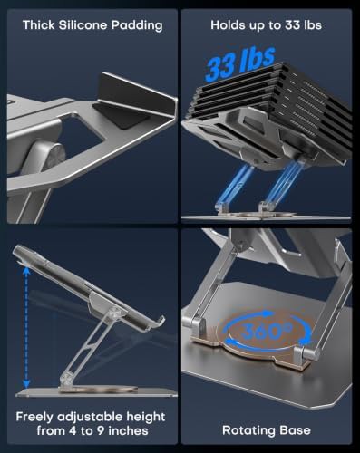 Heavy 360 Rotating Aluminum Gaming Riser — photo 3
