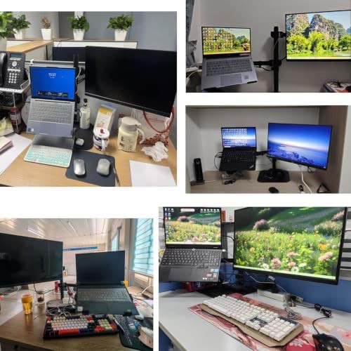 Adjustable VESA Monitor and Laptop Desk Mount Arm — photo 4