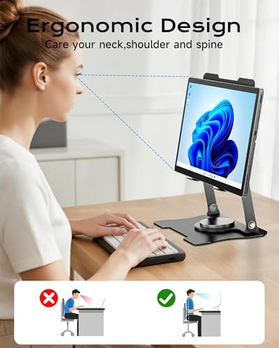 Rotating Foldable Cooling Stand for Tablets — photo 3