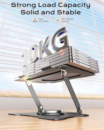 Rotating Foldable Cooling Stand for Tablets — photo 4